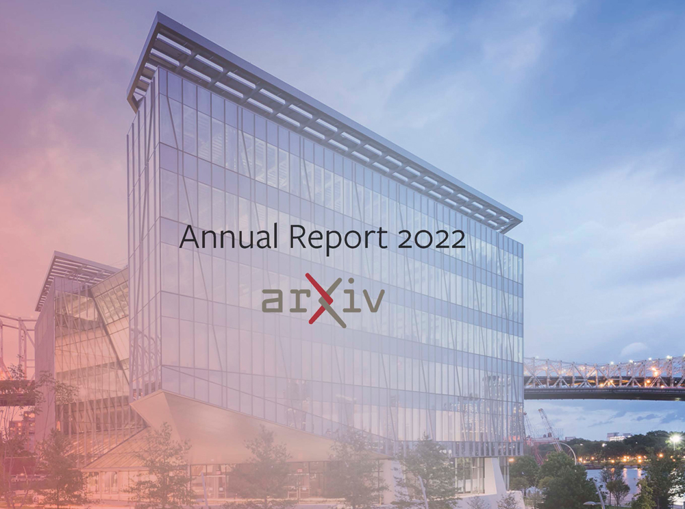 arXiv annual report 2022