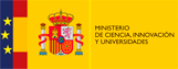 Logo del Ministerio de ciencia, innovación y universidades