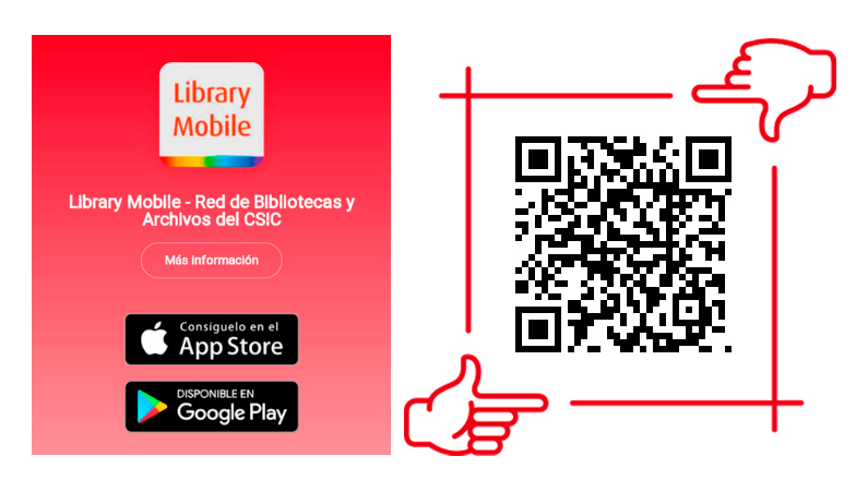 QR app Bibliotecas CSIC