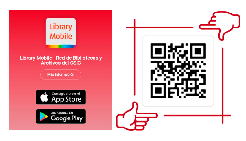 QR app Bibliotecas CSIC