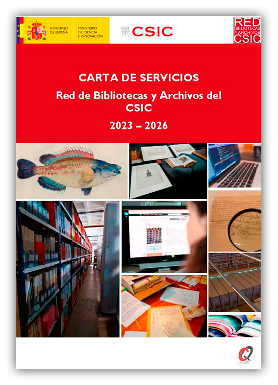 Carta de servicios bibliotecas CSIC 2023-2026