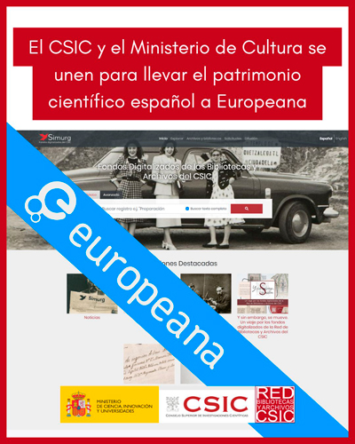 Convenio CSIC-Europeana