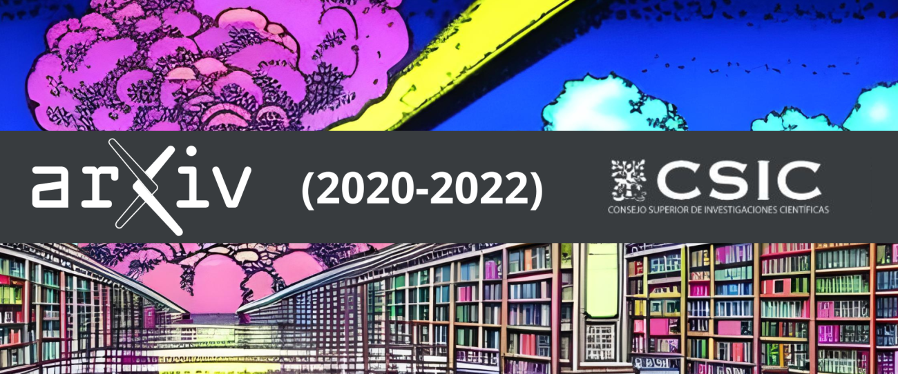 El CSIC en arXiv en cifras (2020-2022)